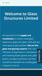 Mobile Screenshot of glassstructureslimited.com